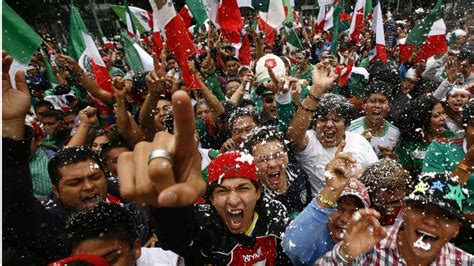 bbc news in pictures mexico celebrates football gold medal