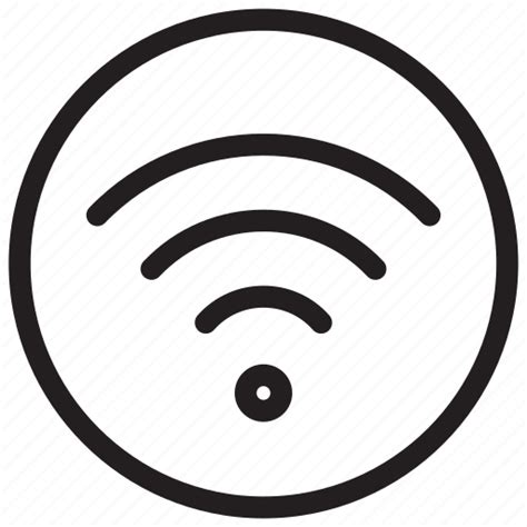 Connection Hotspot Internet Network Wifi Wireless Wlan Icon