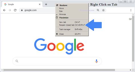 How To Reopen Recently Closed Tab In Chrome Firefox And Microsoft Edge