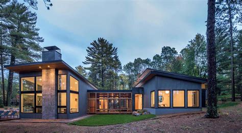 30 Cool Modern Lake House Cabin Interior Designs Modern