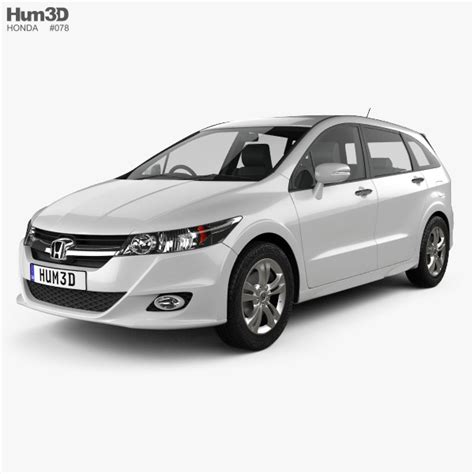 7места автоматик support our channel. Honda Stream RSZ 2009 3D model - Vehicles on Hum3D