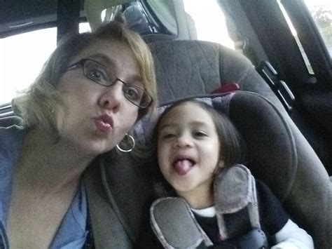 Emis Selfie With Mom Selfie Mom Granddaughter