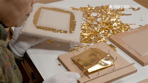 The Painstaking Process Of Making Gold Leaf Kanazawa Artisans Display