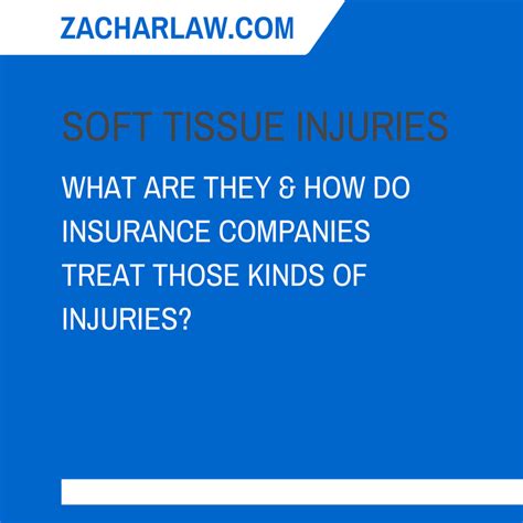What Are “soft Tissue” Injuries And How Are They Treated By Insurance Companies Soft Tissue