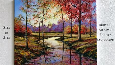 Fall Paintings Acrylic
