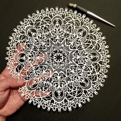Intricately Detailed Papercut Designs Reflect Beauty Of The Natural World