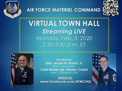 AFMC Command Team To Host Virtual Town Hall Air Force Nuclear Weapons