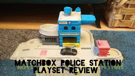 Old Matchbox Police Station Playset Review Youtube