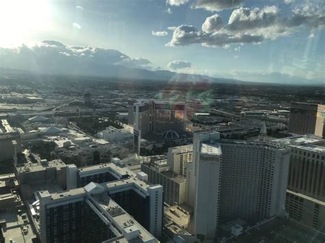 Birds Eye View From The High Roller In Las Vegas Nevada
