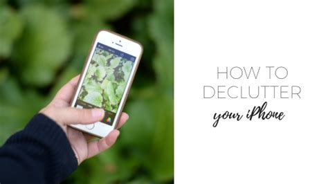 How To Declutter Your Iphone To Reduce Stress And Overwhelm