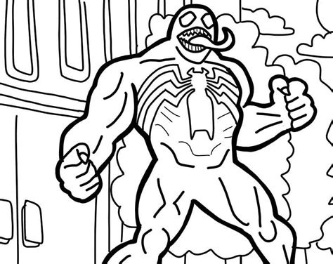 Dibujos De Venom Para Colorear Avengers Coloring Pages Superhero Pdmrea