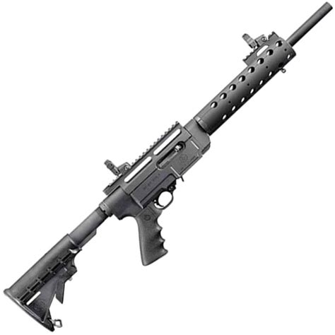 Ruger Sr 22 Black Semi Automatic Rifle 22 Long Rifle 161in Black