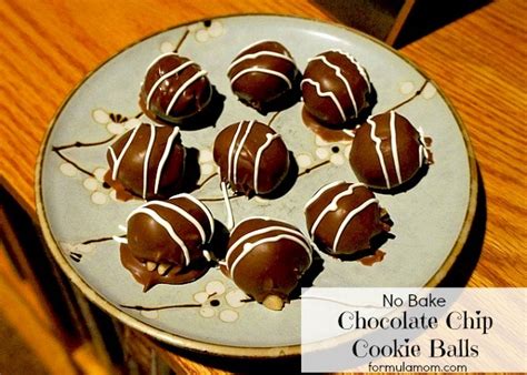 No Bake Chocolate Chip Cookie Balls Recipe The Simple Parent