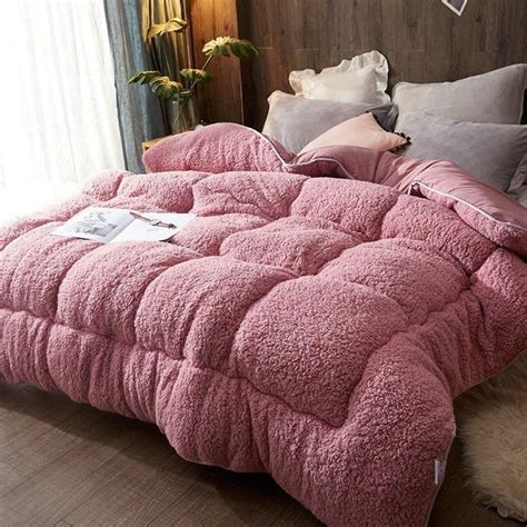 4kg Thicken Lamb Cashmere Blanket Winter Soft Warm Bed Quilt For Bedding Twin Full Queen King