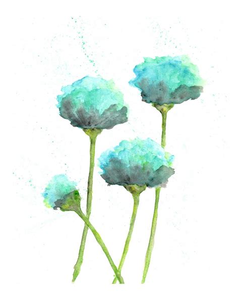 Abstract Watercolor Paintings Of Flowers Part 2 We Need Fun