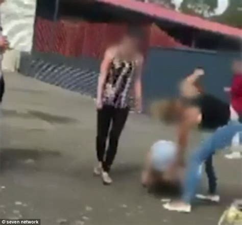 Hobart Girl Thrown To The Ground In A Brutal Attack At Claremont College On Video Daily Mail