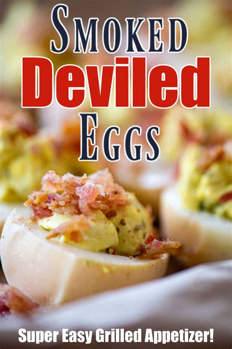 It is so easy to make and comes out so delicious. Smoky Deviled Eggs on the Grill | Fun Appetizer - Kitchen ...