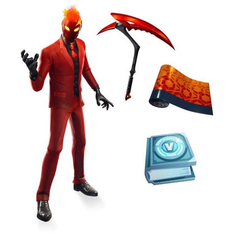 Leaked Inferno Pack Skin Wrap Pickaxe V Bucks And Inferno