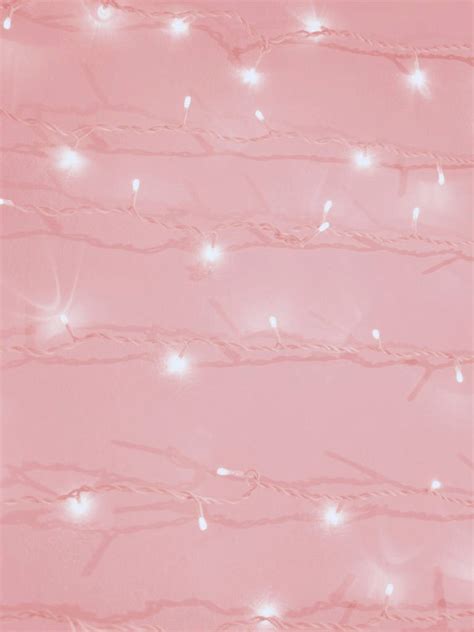 Pink Fairy Lights Wallpapers Wallpaper Cave