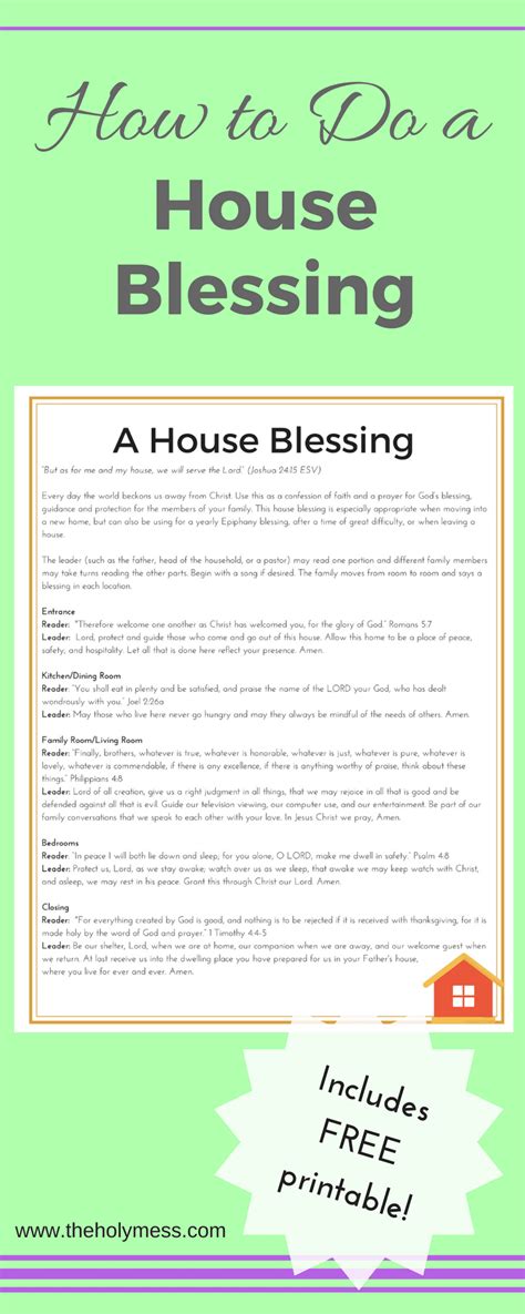 How To Do A House Blessing