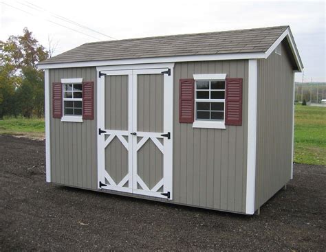 Wood Value Diy Prefab Workshop Shed Kit From Dutchcrafters Amish
