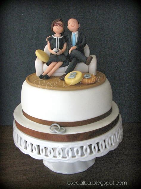 25 anni di matrimonio felice come il vostro, è un cammino di cui essere fieri. ROSE D' ALBA cake designer: Una torta per i 25 anni di ...
