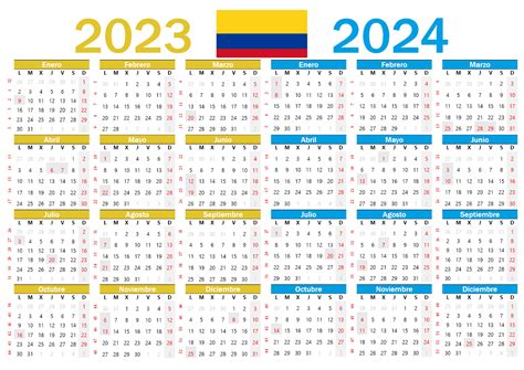 Calendario 2023 Colombia Imagen Imagesee