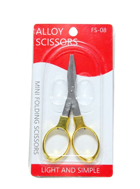 stainless steel folding scissors