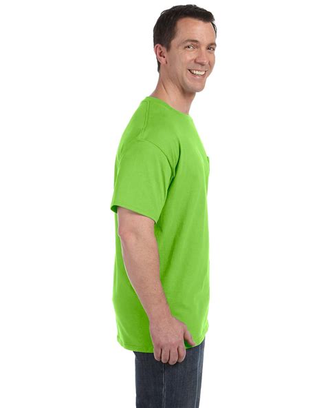 Hanes Mens Pocket T Shirt 100 Cotton Comfortsoft Heavy Big 2x 3xl