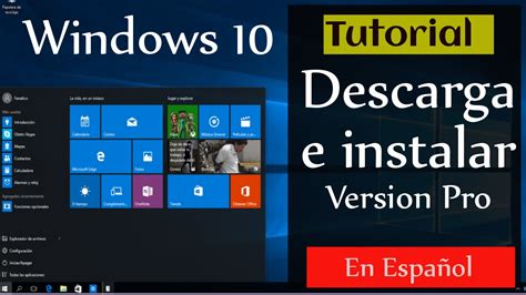 Descargar E Instalar Windows 10 Profesional 32 And 64 Bits Original En Español 2015 Youtube