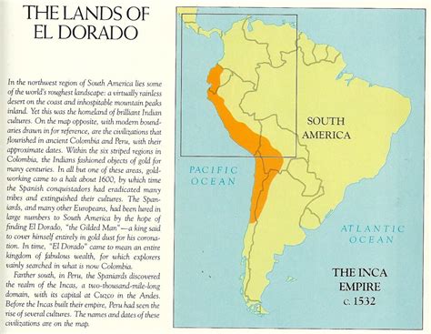 El Dorado 1982 Map And Background Notes For The South A Flickr