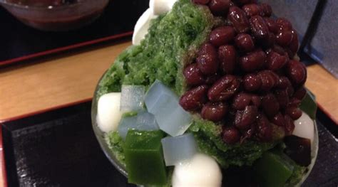 ujikintoki kakigoori green tea shaved ice japanese food at home