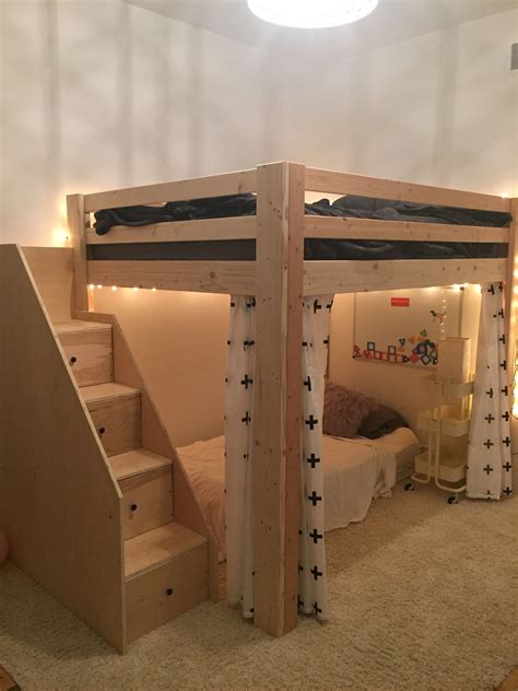 Loft Bed With Room Underneath Home Design Ideas