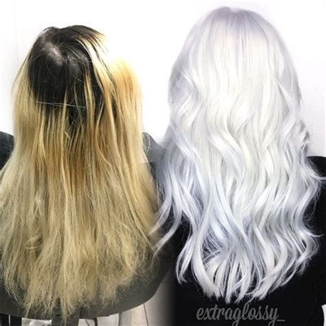Coloring your hair has been clinically proven (read: CORRECTION: Grown Out, Faded and Damaged To Ice White ...