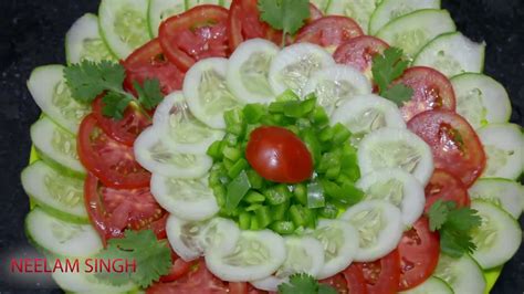 Salad decoration can be done in so many different ways. Quick Salad Decoration Ideas 🍅 🍅 🍅 10 BY Neelam ki recipe ...