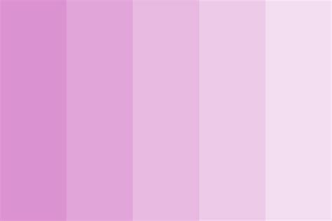 Reverse Monochromatic Pink Color Palette
