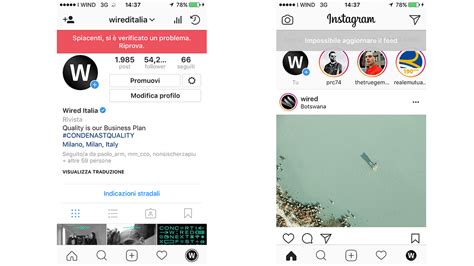 Nov 30, 2018 · #instagramdown #instagram #instagramhelp. Impossibile aggiornare il Feed: Instagram down - Wired