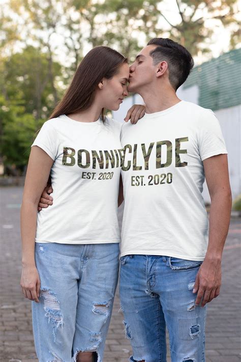 Bonnie And Clyde Shirts, Couples Shirts, Matching Couple Shirts, Couple ...