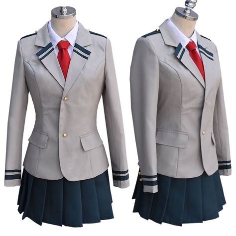 Womens Suit For My Hero Academia Cosplay Girls School Uniforms