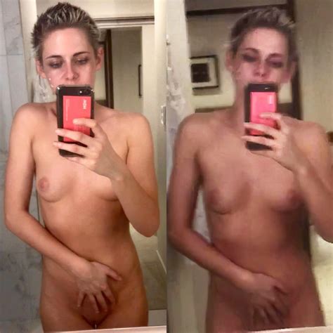 Kristen Stewart Fully Nude Selfies
