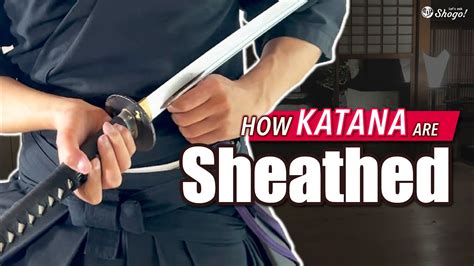 The 3 Simple Steps To Safely Sheath Katana Swords Youtube