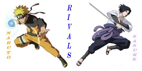 Rivalsnaruto And Sasuke By Henriqueuzumaki On Deviantart