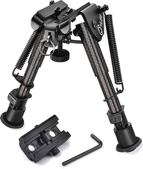 Cvlife Rifle Bipod Carbon Fiber Bipod For Rifle With