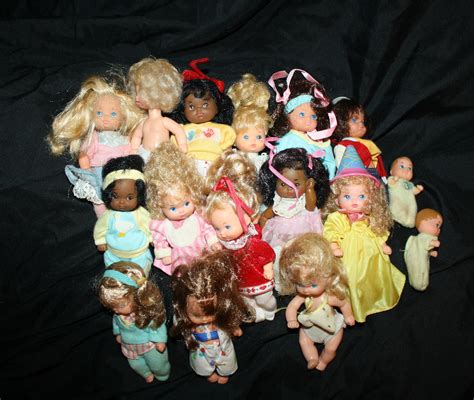 Vintage Mattel Barbie Kelly Dolls And Baby Krissy Dolls 1970s Era Lot