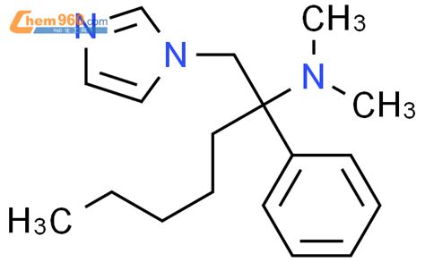 98836 65 8 1 1H imidazol 1 yl N N dimethyl 2 phenylheptan 2 amineCAS号