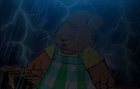 Louise Cryingscreaming And Raging In The Rain Zoomed In Max And Ruby