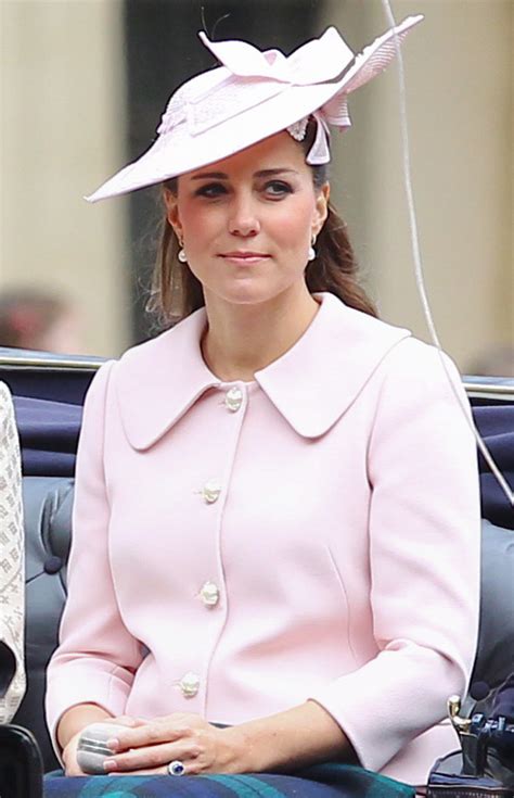 At this rehearsal for the annual trooping the colour ceremony to commemorate the queen's official birthday (which takes place on june 15 2013), a representative for the royal family will take the salute. Kate Middleton makes final official appearance before ...