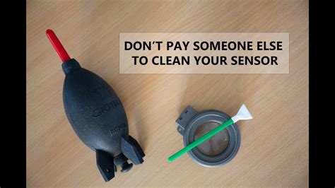 Don't pay to have your sensor cleaned. - YouTube