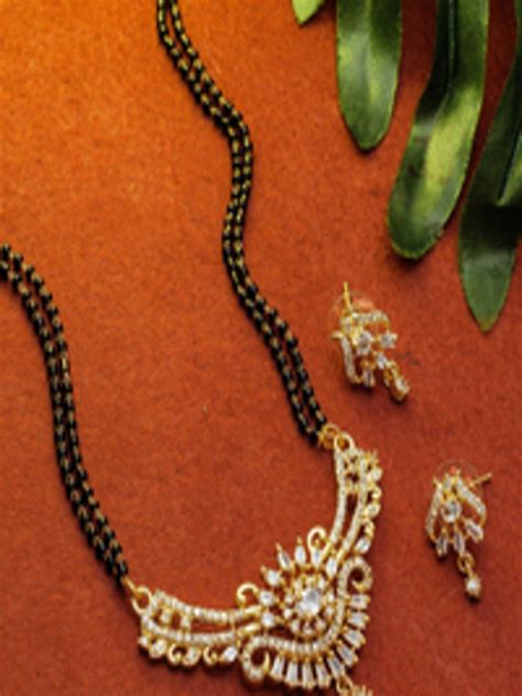 Buy Aadita Woman Gold Plated Mangalsutra Set Mangalsutra For Women