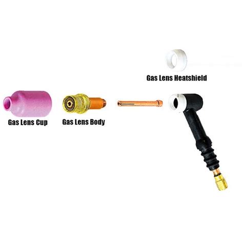 Series Tig Torch Gas Lens Consumables Arc I Welding